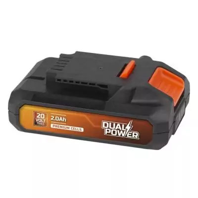 Batterie Dual Power POWDP9021 - Puissance 20V - LED Indicateur - Compact