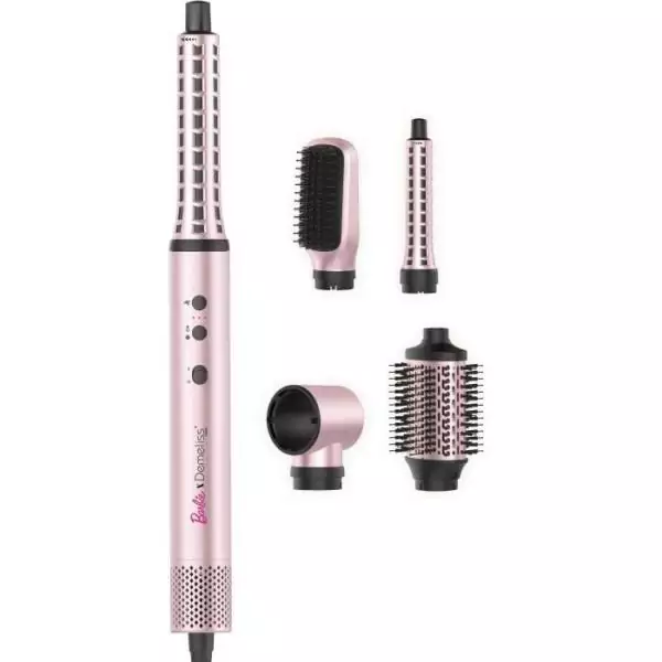 Brosse Soufflante Multistyler -SAINT ALGUE - Demeliss AIRFLOW STYLER - Seche & Coiffe, Lisse & Boucle - Collection Barbie™