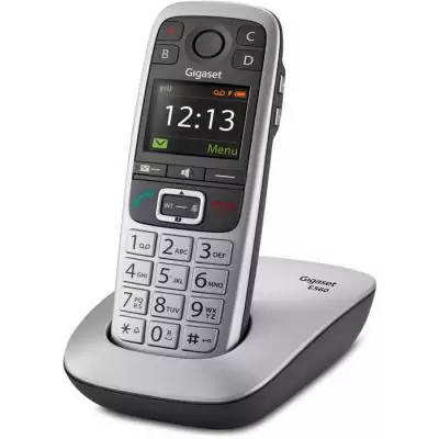 Téléphone Fixe Gigaset E560 Silver - Compact et Performant