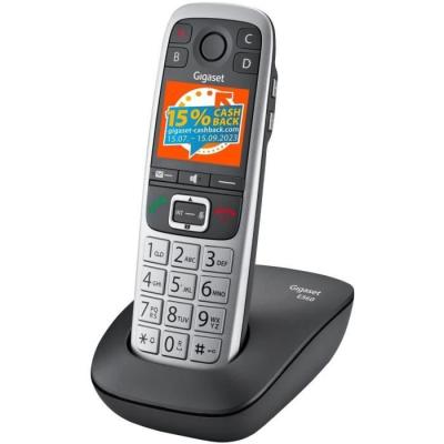 Téléphone Fixe Gigaset E560 Silver - Compact et Performant