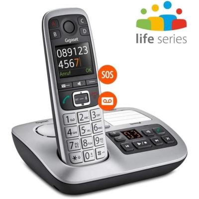 Téléphone Fixe GIGASET E560A - Grand affichage et répondeur