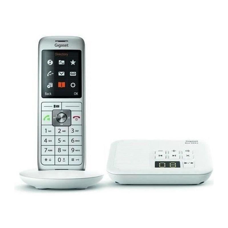 Téléphone Fixe CL660A Blanc - Compact et Performant