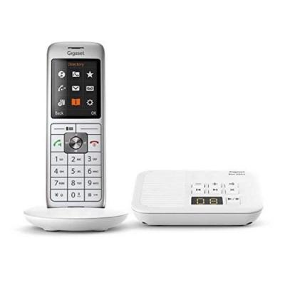Téléphone Fixe CL660A Blanc - Compact et Performant