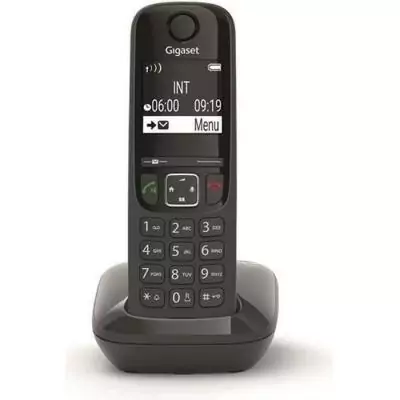 Téléphone Fixe Gigaset AS690 Noir - Compact et performant