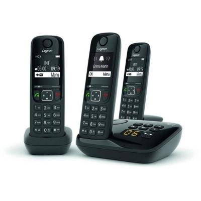 Trio de téléphones fixes Gigaset AS690: compact et performant