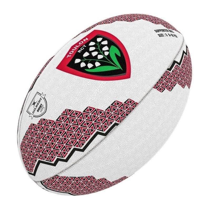 Ballon de rugby Toulon supporter - GILBERT - Taille 5
