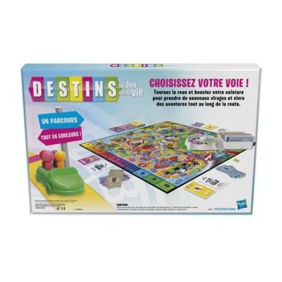 Destins Le jeu de la vie: jeu de plateau familial pour enfants dès 8 ans