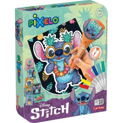 JOUET - LANSAY - Pixelo Stitch - 8 illustrations - Pour les artistes dès 6 ans