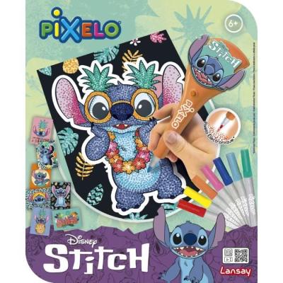 JOUET - LANSAY - Pixelo Stitch - 8 illustrations - Pour les artistes dès 6 ans