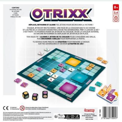 Jeu de plateau amusant LANSAY - OTRIXX pour enfants de 8 ans