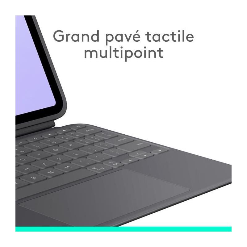 Housse clavier Combo Touch pour iPad Pro 11" - Accessoires Tablette Logitech (M4)