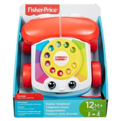 Fisher-Price - Le Téléphone Animé - Jouet d'éveil interactif
