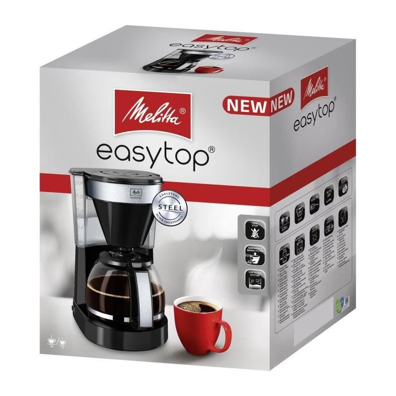 Cafetière filtre MELITTA Easy Top II 1023-04 - Noir - 10 tasses