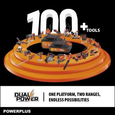 Taille-haie sans fil POWDPG7531 - 20V, lame 580 mm