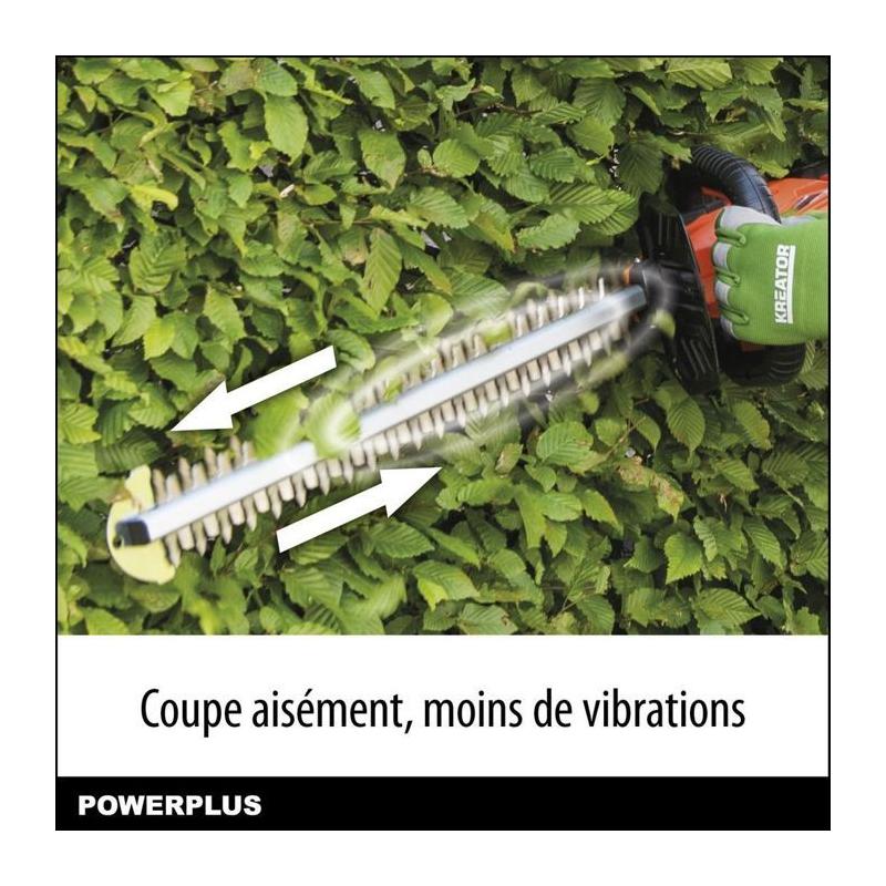 Taille-Haie Batterie Dual Power - DUAL POWER - POWDPG75320 - Lame de 580 mm