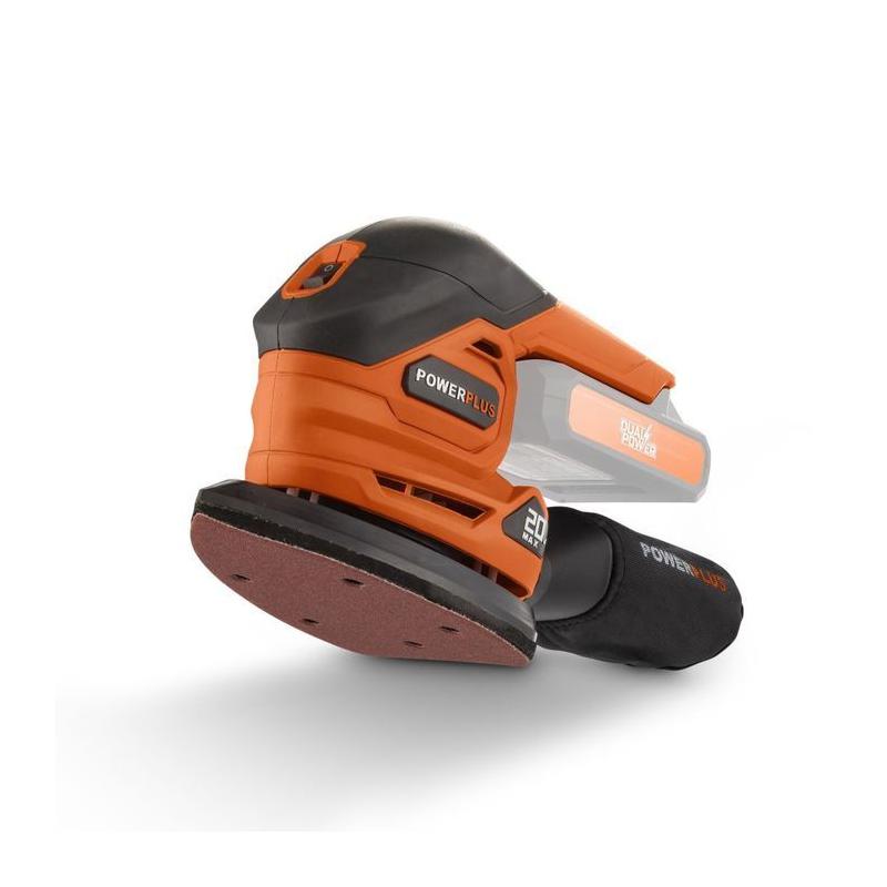 Ponceuse multifonctions 20V sans fil - DUAL POWER POWDP50200 - Orange
