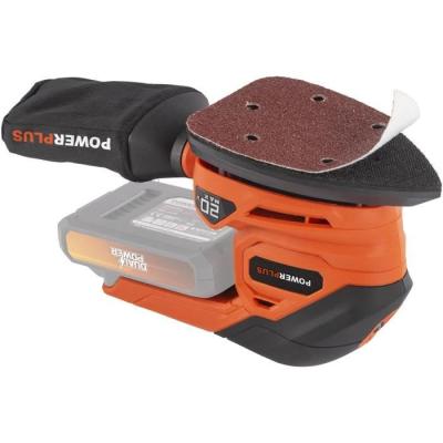 Ponceuse multifonctions 20V sans fil - DUAL POWER POWDP50200 - Orange