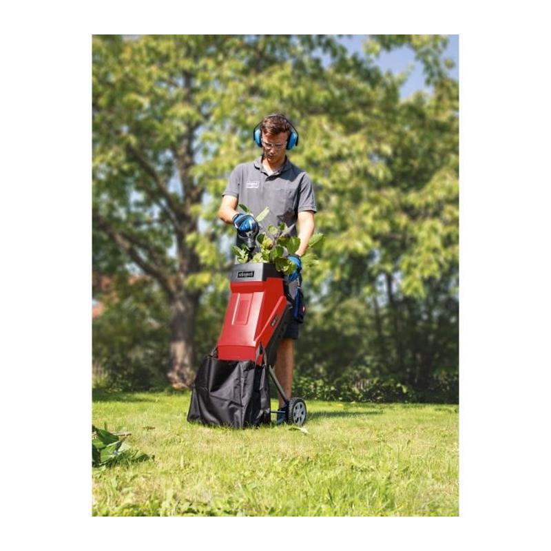 Broyeur de végétaux SCHEPPACH 2400W - Pratique et Puissant