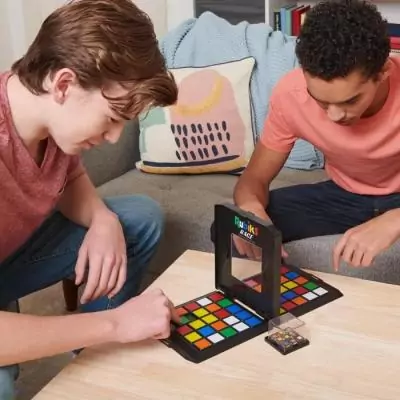 Jeu de réflexion Rubik's Race Noir - Casse-tête pour enfant de 6 ans