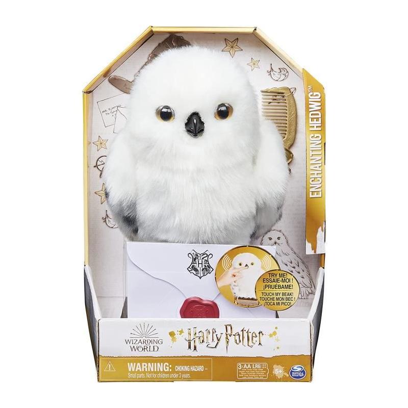 Peluche interactive Harry Potter Hedwige Enchantée 30cm