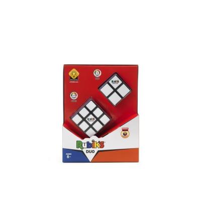 Coffret Rubik's Cube Duo 3x3 + 2x2 - Jeu casse-tête amusant