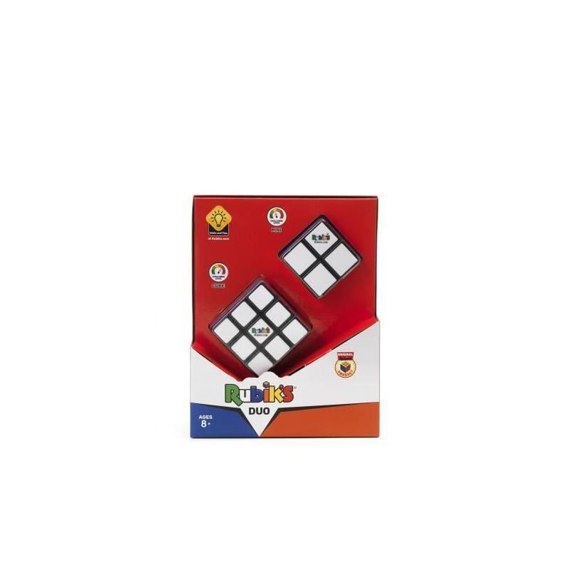 Coffret Rubik's Cube Duo 3x3 + 2x2 - Jeu casse-tête amusant