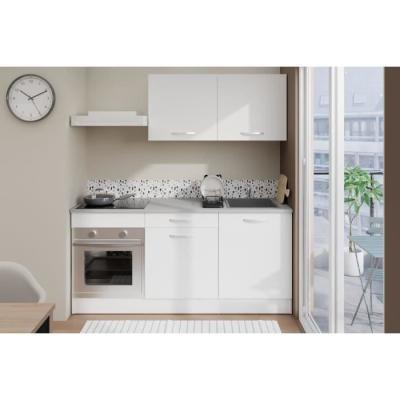 Cuisine complète OSLO 180cm Blanc Mat - Made in France