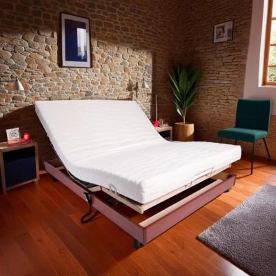 Ensemble relaxation 140x190 + sommier électrique - Fabrication française