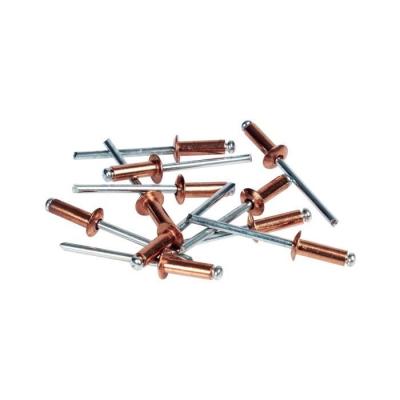 Rivets Rapides en Aluminium Cuivre Ø 4,8x12 mm (50 pcs)