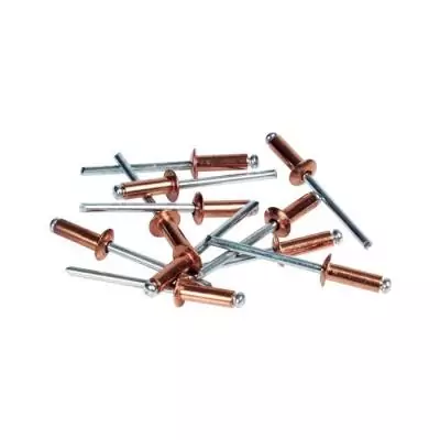 Rivets Rapides en Aluminium Cuivre Ø 4,8x12 mm (50 pcs)