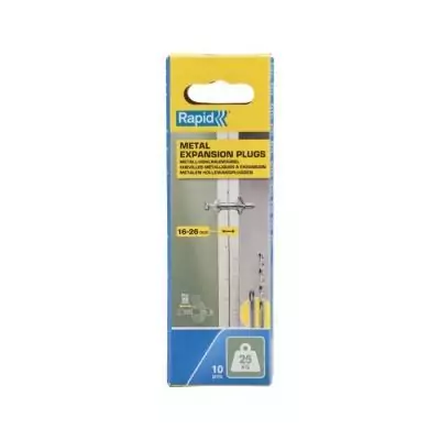 Bouchons d'expansion métalliques ø8x46 - Lot de 10 - Vis m4x55