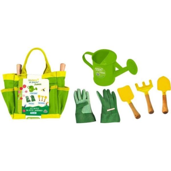 Sac de jardinage 6 Pieces - PLANETE PLANTE - Silence Ça Pousse - Des 3 ans