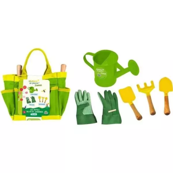 Sac de jardinage 6 Pieces - PLANETE PLANTE - Silence Ça Pousse - Des 3 ans