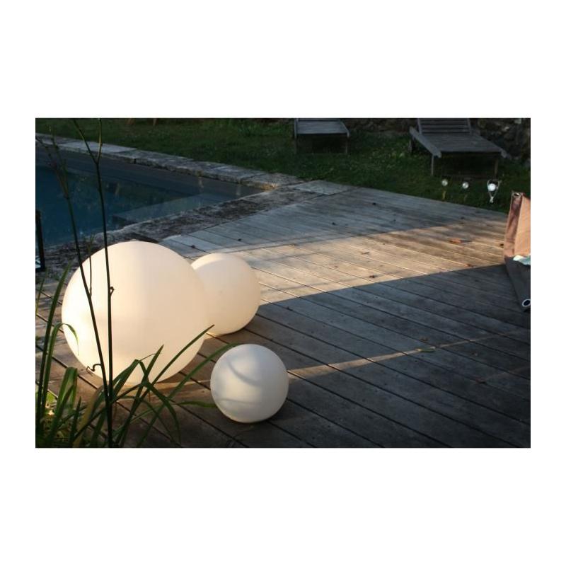 Boule solaire Luna - Grande taille - Déco lumineuse vibrante
