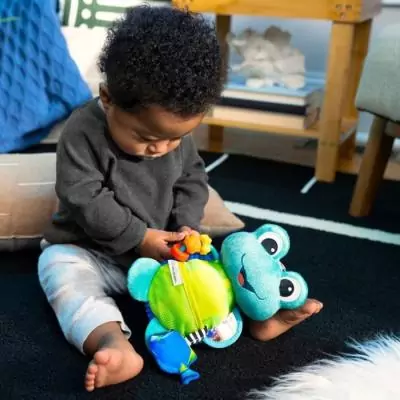Jouet en peluche Ocean Explorers Neptune's Sensory Sidekick - Doudou dès la naissance