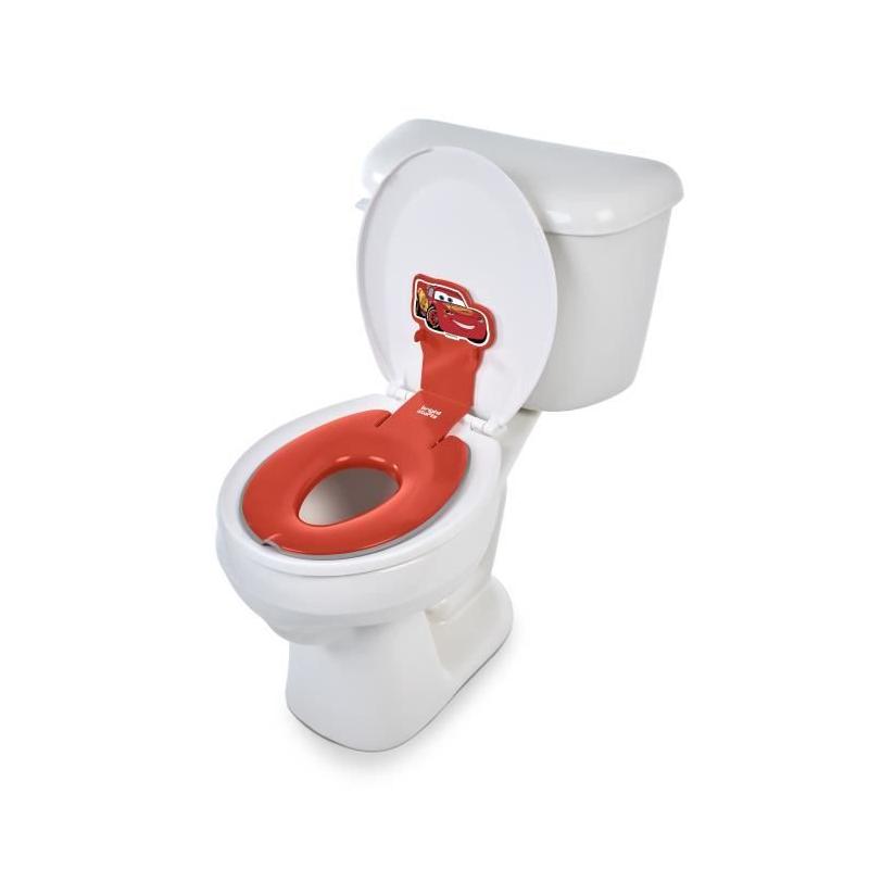 Réducteur de toilette enfant Disney Cars - Installation rapide et semi-permanente