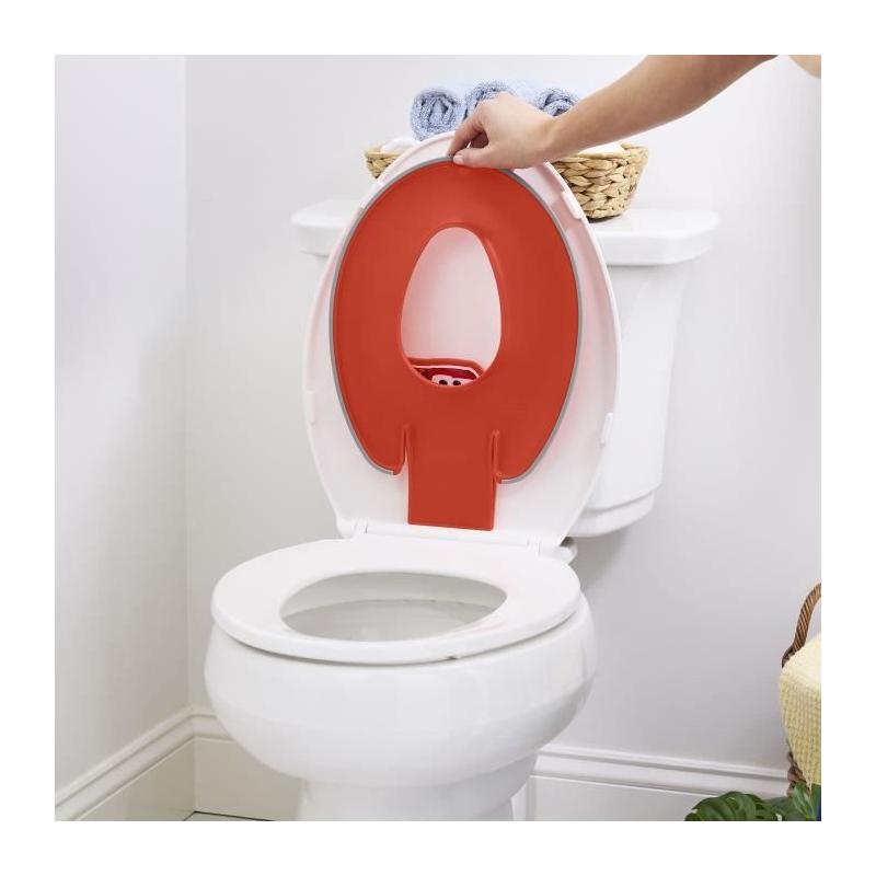 Réducteur de toilette enfant Disney Cars - Installation rapide et semi-permanente