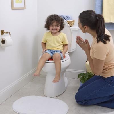 Réducteur de toilette enfant Disney Cars - Installation rapide et semi-permanente