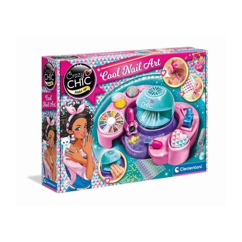 Clementoni - Crazy Chic - Atelier des ongles: Nail art cool inimitable