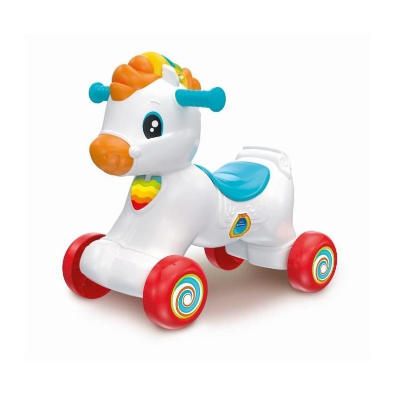 Cheval à bascule et à roues interactif - Dès 1 an