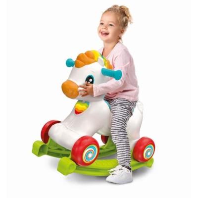 Cheval à bascule et à roues interactif - Dès 1 an