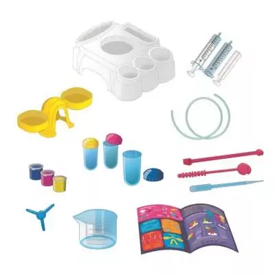 Clémentoni - Les apprentis scientifiques: Kit d'expériences physico-chimiques
