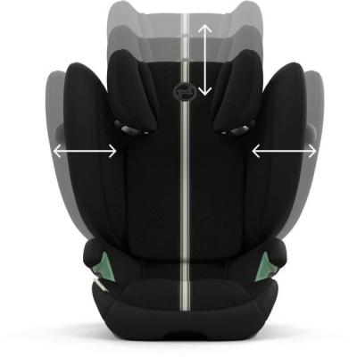 Siège auto CYBEX Solution G2 i-Fix Plus - Moon Black