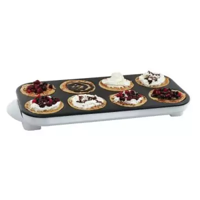 Crêpière électrique Maxi Crepes Party - Blanc dimensions compactes