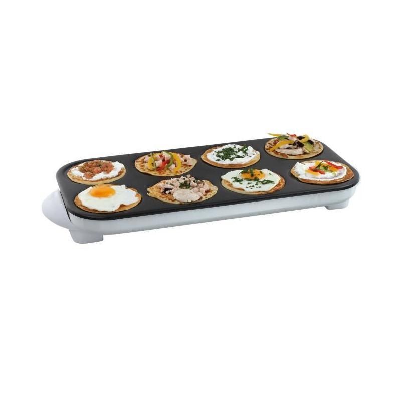 Crêpière électrique Maxi Crepes Party - Blanc dimensions compactes