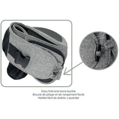 Porte-bébé Siege de hanche DREAMBABY Up & Go - Gris
