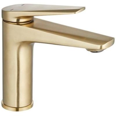 Mitigeur Lavabo - EDOUARD ROUSSEAU - GLOSS - Laiton Brossé - Design Élégant
