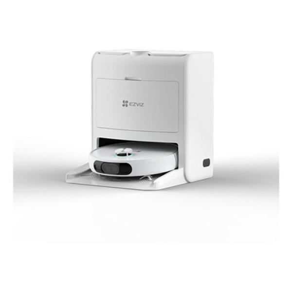 EZVIZ RS2 Robot Aspirateur Laveur avec Station - Lavage/Séchage/Nettoyage/Remplissage Automatique - 4000 Pa
