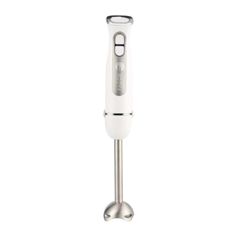 Mixeur plongeant FAGOR FG349 1000 W - 12 vitesses + pulse - Blanc