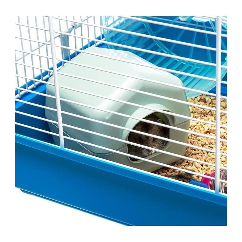 Cage FERPLAST PAULA TUBE LINE - Compact et Bleu